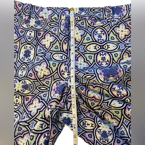 Talbots Geometric Floral Pattern Women’s Shorts Size 16 - Picture 8 of 11